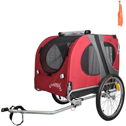 Imagen 2 de DOGGYHUT Remolque extra-grande para perros con kit de footing 10202-01