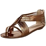 Sandals:Wanted Women's Twitter Thong Sandal,Bronze,7 M US