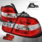 Bmw Bmw E46 3Series 2Dr Red Clear Tail Lights Performance Conversion Kit by Restyling Ideas