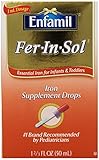 Enfamil Fer-In-Sol Iron Supplement Drops for Infants and Toddlers, 50 mL