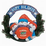 Florida Gators Wreath 3 Snowmen 20