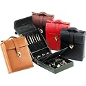 Royce Leather Ladies' Pocketbook Jewelry Case Jewelry Cases