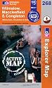 Wilmslow, Macclesfield and Congleton (OS Explorer Map Active)