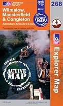 Wilmslow, Macclesfield and Congleton (OS Explorer Map Active)