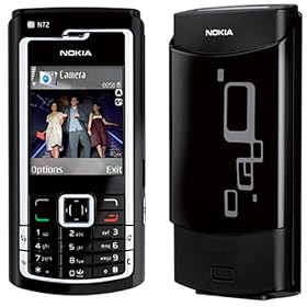 Nokia N72 Black Triband GSM Unlocked Phone