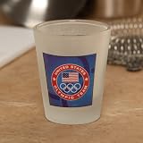 Olympics USA Olympic Team 2oz. On-Field Mark Frosted Shot Glass