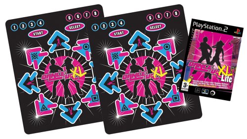 Dance UK XL Lite Game with 2 USB Dance Mats (PS2)