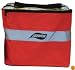 Aervoe 28-Inch Collapsible Orange Safety Cones with Red Flashing Light (Pack of 5)