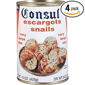 Consul Very Large Snails, 15-Ounce Tins (Pack of 4)