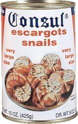 Consul Very Large Snails, 15-Ounce Tins (Pack of 4)
