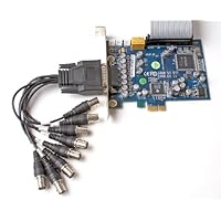 Q-See QSDT8PCRC 8 Channel H.264 PCI-E DVR Card