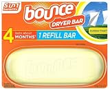 Bounce 4 Month Refill Dryer Bar-Outdoor Fresh-2.55 oz (Pack of 4)
