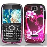 For Boost Mobil Motorola Theory WX430 Accessory - Purple Heart Design Hard  ....