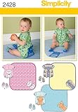 Simplicity Sewing Pattern 2428 Babies' Sportswear, A (XXS-XS-S-M-L)