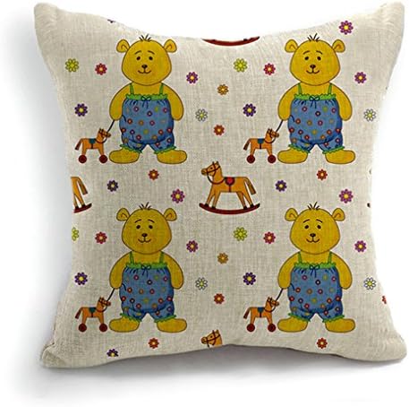 New Home Cushion Cover Pillows Cartoon Care Bears Anime Pillow Case Kids Pillow Case