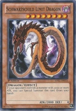 Yu-Gi-Oh! - Schwarzschild Limit Dragon (JOTL-EN015) - Judgment of the Light - 1st Edition - Common On Sale
