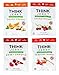Think Jerky Grass-Fed Beef and Free-Range Gluten Free Turkey Jerky Variety,1.5 oz, Pack of 4  - Variety Pack
