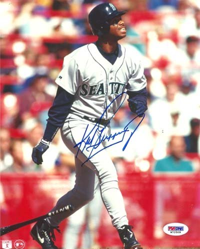 Ken Griffey, Jr. Autographed 8x10 Photo Seattle Mariners PSA/DNA #M72509