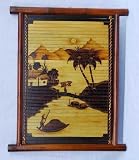 Vietnamese Bamboo Paintings - 12 x 16 x 0.75 TH07