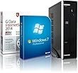 'Mini Slim ''19-Watt'' Lautlos-PC mit 3 Jahren Garantie! | USB 3.0 Office/Multimedia mit Windows7 Professional 64 | AMD Quad-Core A4-5000 4x 1.5Ghz | 4GB DDR3 RAM | 500GB HDD | AMD Radeon HD 8330 mit HDMI und VGA | Slim 22x DVD-Brenner | 5.1 Sound | Gigab