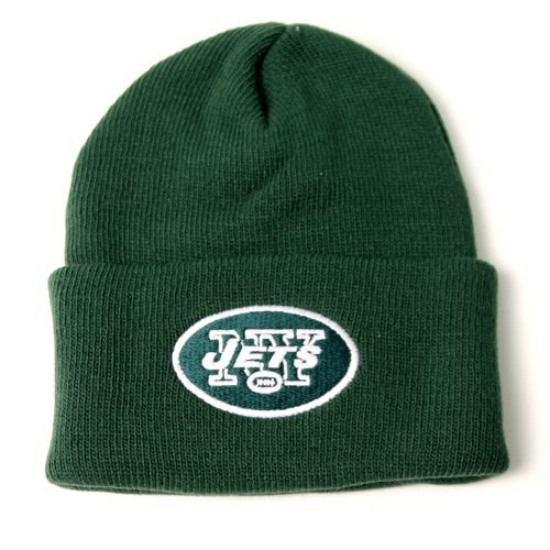 New York Jets Cuffed Classic Knit Hat - Officially Licensed NFL Apparel