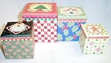 Mary Engelbreit Set of 4 Stacking Decorative Christmas Boxes