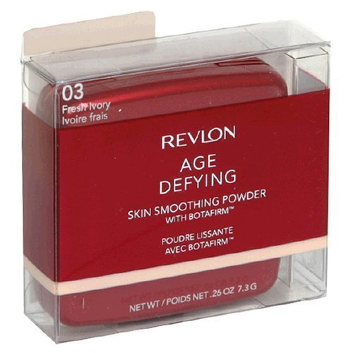 Revlon Age Defying Skin Smoothing Powder with Botafirm, Fresh Ivory 03, 0.26 Ounce