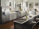 NEW Frigidaire Professional 4 Piece Stainless Steel Appliance Package with Counter Depth Refrigerator 1