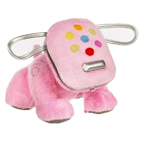 I Dog Mini Plush Speaker Pink