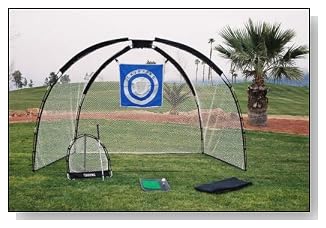 3 in 1 Golf Practice Set Mat Driving Net Chipping Net and Bag