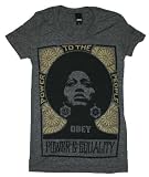 Power and Equality H. Girls T-shirt in Charcoal by Obey Clothing - Ships in ''24'' Hours!