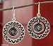 Earrings, 'Twinkling Night' 1.2 W 1.8 L