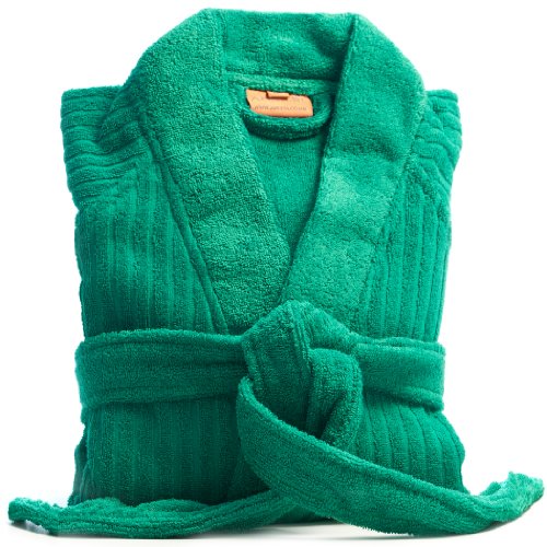 emerald green dressing gown