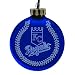 Pack of 2 MLB Kansas City Royals Glass Ball Christmas Ornaments 4