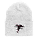 NFL Men's End Zone Cuffed Knit Hat - K010Z (Atlanta Falcons, One Size Fits All)
