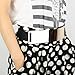 Neewer® Fashion Lady Metal Front Skinny Wide Elastic Waistband Belt Decoration