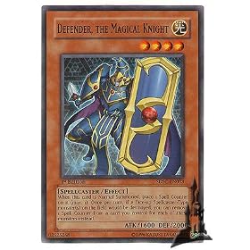 YuGiOh 5D's Spellcaster's Command Structure Deck Single Card Defender, The Magical Knight SDSC-EN003 Common