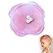 Pearl Poppy Flower Hair Clip - Girl TruStay Clip - Best NO Slip Barrette For Fine Hair (GC1-Pink)