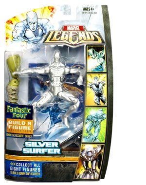 Marvel Legends Fantastic Four Build a Figure Silver Surfer Ronan the Accuser Series