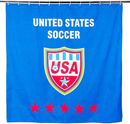 USA SOCCER WORLD CUP JERSEY TEAM USA SHOWER CURTAIN