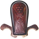 Leather Table Cue Holder for 2 Cues, 9-Ball Design