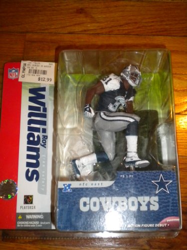 Roy Williams #31 Dallas Cowboys Blue Jersey Action Figure McFarlane NFL