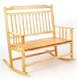 Indoor/Outdoor Double Rocker - Natural