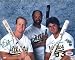 Mark McGwire, Reggie Jackson & Jose Canseco Autographed/Hand Signed 8x10 Photo PSA/DNA #K08201