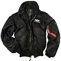 Alpha Industries CWU Pilotenjacke schwarz