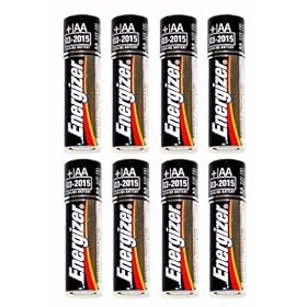 Energizer Max Alkaline Batteries, 8-Pack #E91BP-8/E91BP8-F2