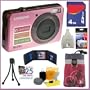 Samsung SL202 10.2 MP Digital Camera Pink + 4GB Accessory Bundle