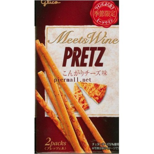 Glico Meets Wine Pretz -- Bake Cheese Pizza Pretz Stick by Glico