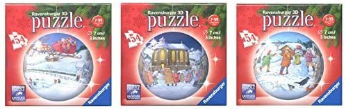 2015 3D Puzzleball Holiday 3-Pack