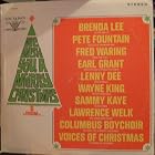 [LP Record] We Wish You A Merry Christmas, by  Various Artist and Peter Fountain, Fred Waring, Earl Grant, Lenny Dee, Wayne King, Sammy Kaye, Lawrence Welk, Columbus Boychoir, Voices of Christmas Brenda Lee 